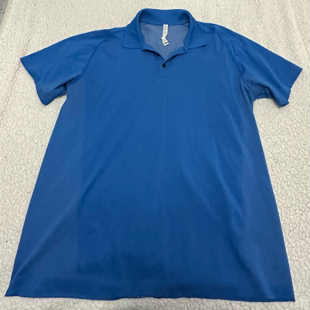 XXL Lululemon Blue Polo Shirt